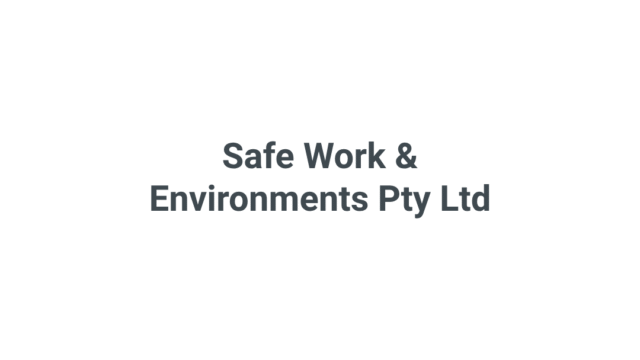 Safe Work & Environments