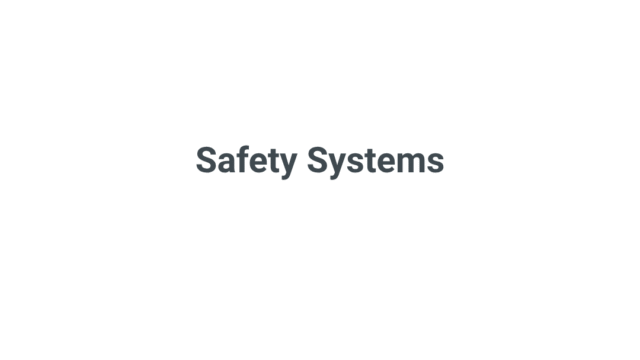 Safety Systems (1)